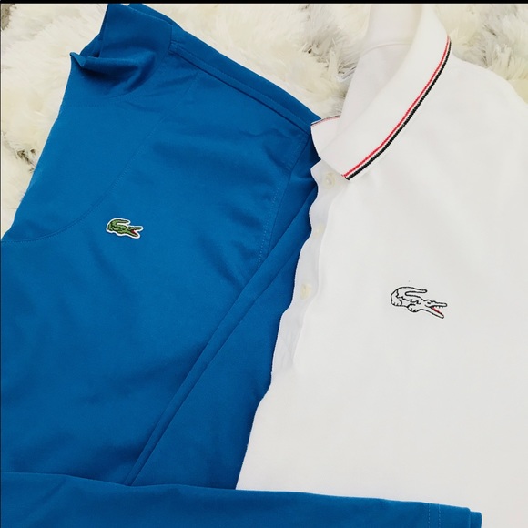 Bundle Lacoste Pullover Sweater and Polo Shirt - Picture 1 of 8